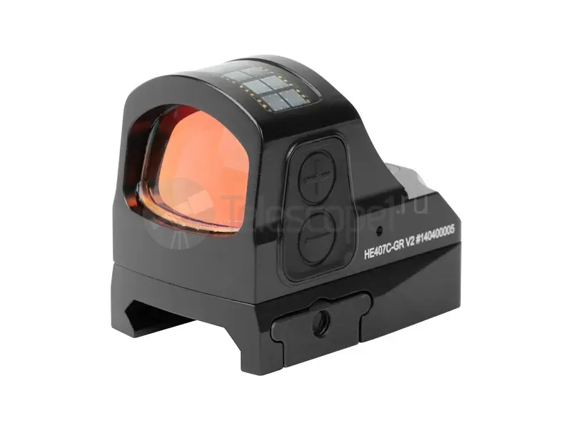Коллиматорный прицел Holosun HE407C-GR V2 weaver