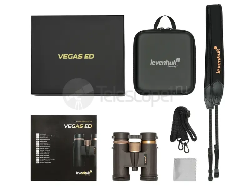 Бинокль Levenhuk Vegas ED 8x32