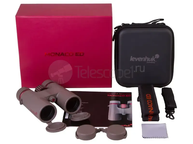 Бинокль Levenhuk Monaco ED 10x42