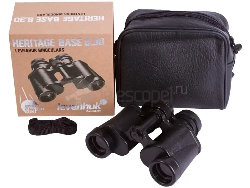 Бинокль Levenhuk Heritage BASE 8x30