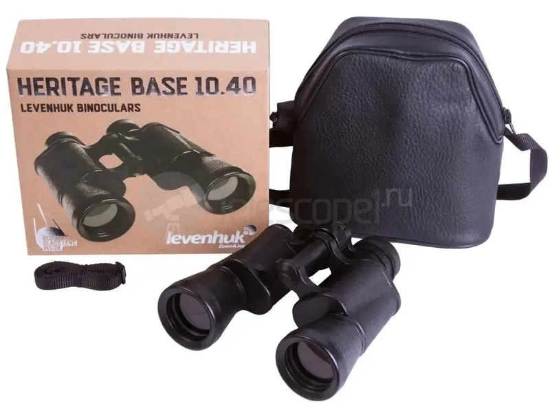Бинокль Levenhuk Heritage BASE 10x40