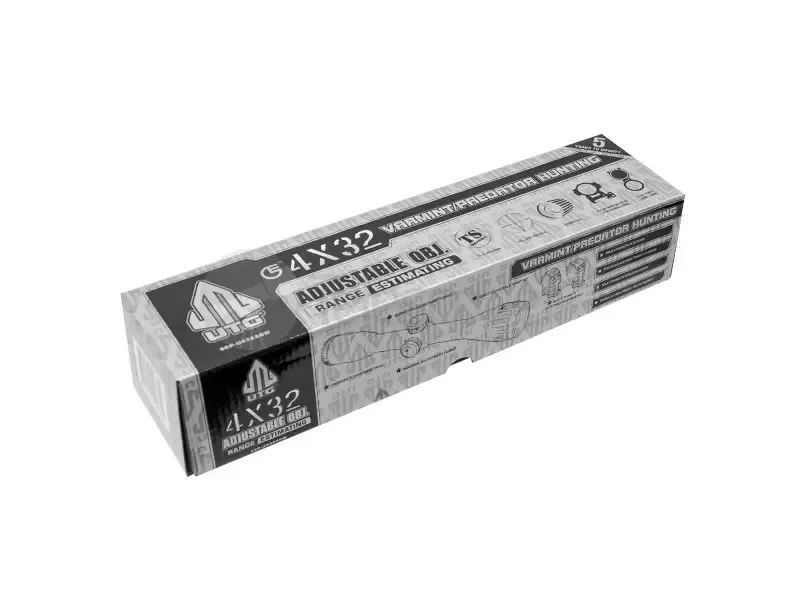 Оптический прицел Leapers UTG True Hunter Classic 4x32 AO, Mil-dot (SCP-U432AOW)