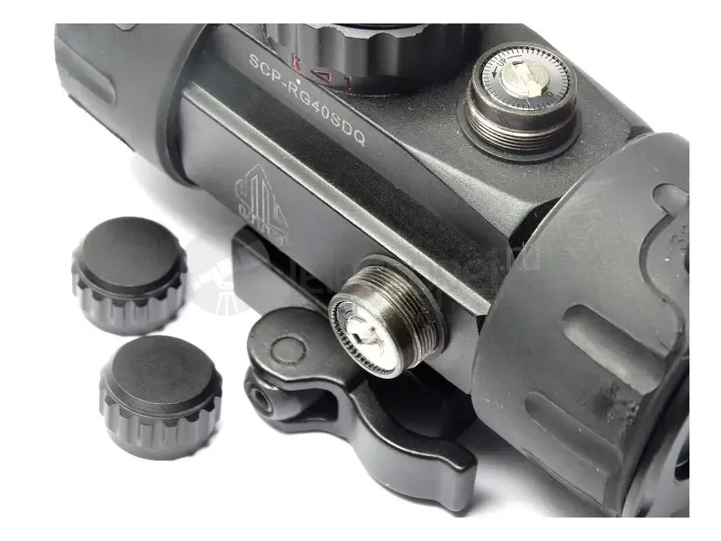 Коллиматорный прицел Leapers UTG 3.8" ITA Red/Green Single Dot Sight w/Integral QD Mount (SCP-RG40SDQ)