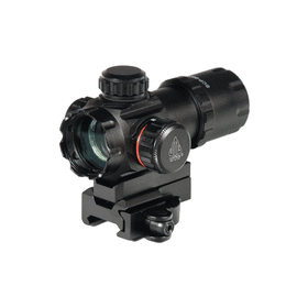 Leapers UTG 3.9" ITA Red/Green Dot Sight c Riser Adaptor (SCP-DS3039W)