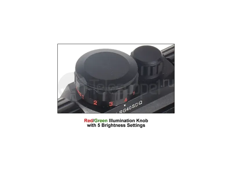 Коллиматорный прицел Leapers UTG 3.8" ITA Red/Green Single Dot Sight w/Integral QD Mount (SCP-RG40CDQ)
