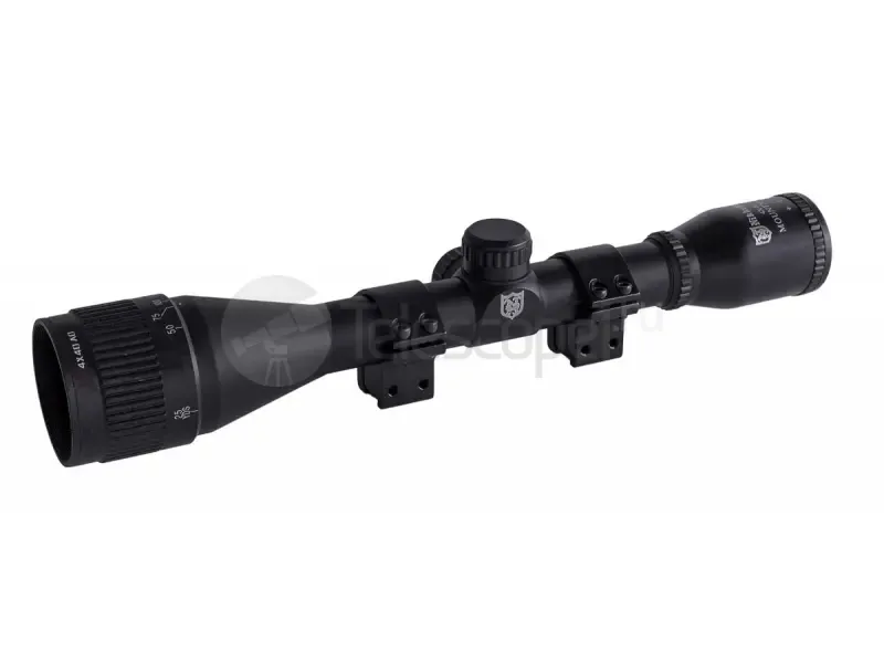 Оптический прицел Nikko Stirling Mountmaster 4x40 AO, Half Mil-dot (NMM440AO)