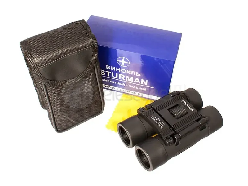 Бинокль Sturman 12x25 чёрный