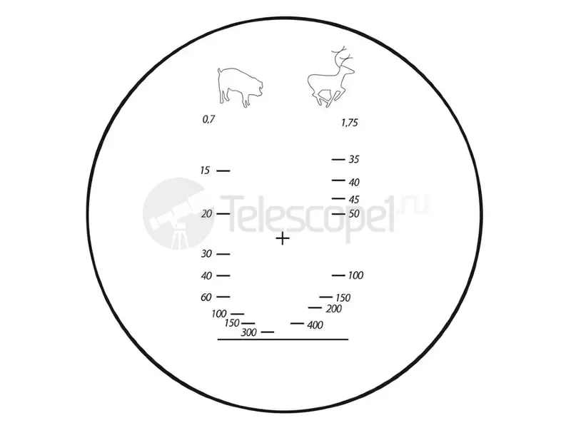 Бинокль Sturman 10x50 зелёный с сеткой