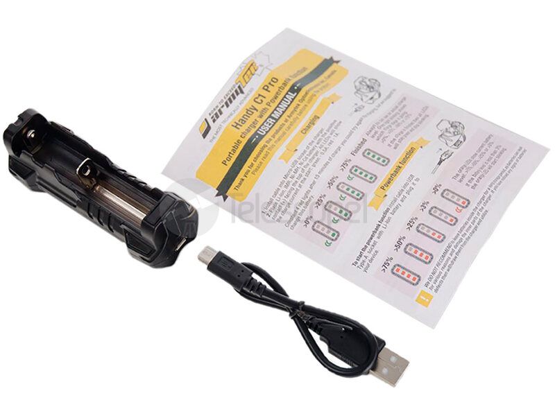 Зарядное устройство Armytek Handy C1 Pro универсальное на 1 аккумулятор Зарядное устройство Armytek Handy C1 Pro универсальное на 1 аккумулятор