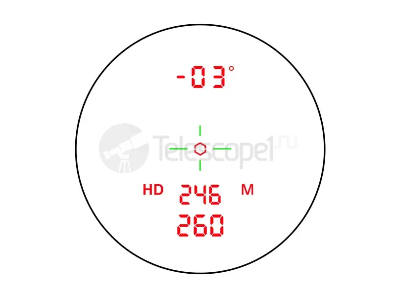 Дальномер Veber 6x21 LR 1100 OLED