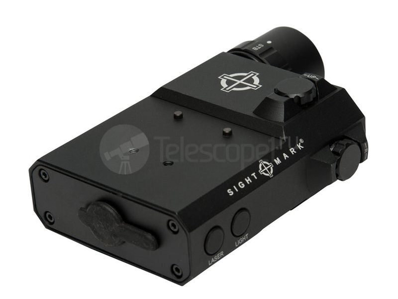 Sightmark LoPro Combo, зелёный лазер, фонарь белый/ИК