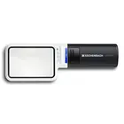 Лупа на ручке асферическая Eschenbach Mobilux LED 3.5x, 75x50 мм, с подсветкой