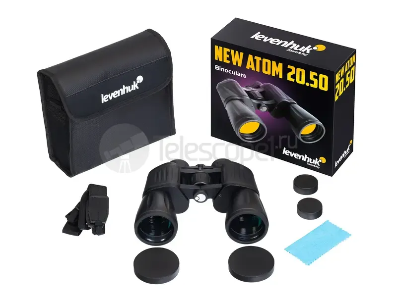 Бинокль Levenhuk New Atom 20x50
