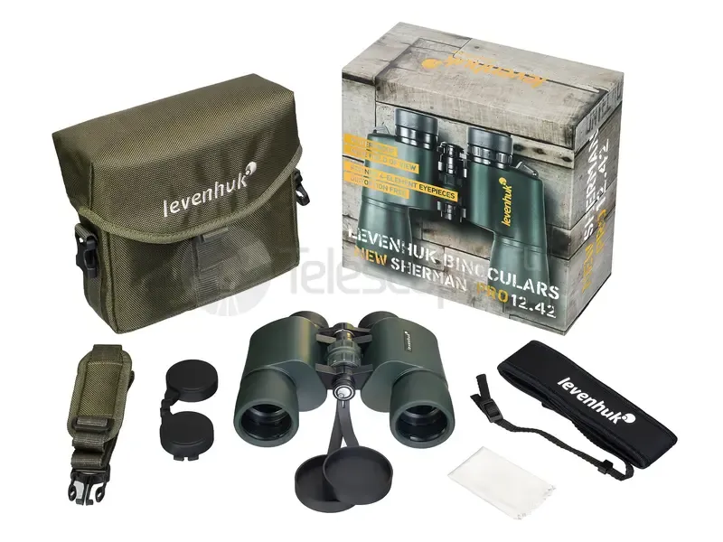 Бинокль Levenhuk New Sherman PRO 12x42