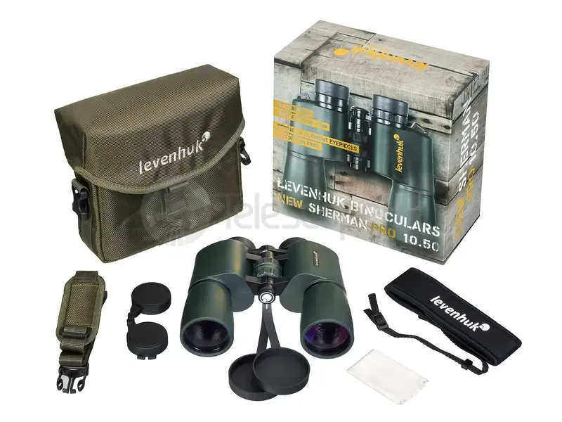 Бинокль Levenhuk New Sherman PRO 10x50