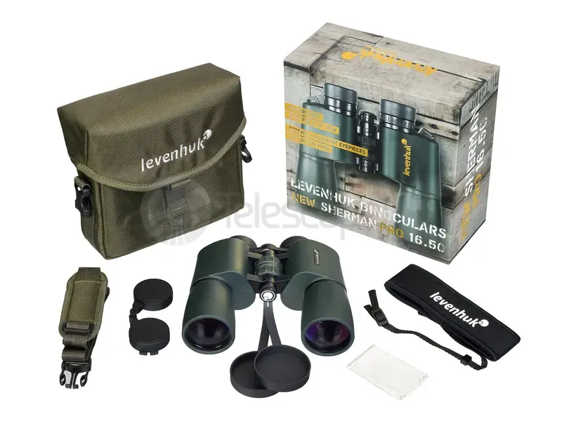 Бинокль Levenhuk New Sherman PRO 16x50