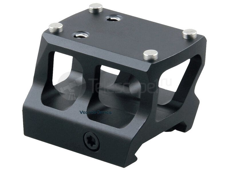 Кронштейн Vector Optics MAG Red Dot Lower 1/3 Co-Witness Cantilever Picatinny Riser Mount, высокий (SCRA-73)