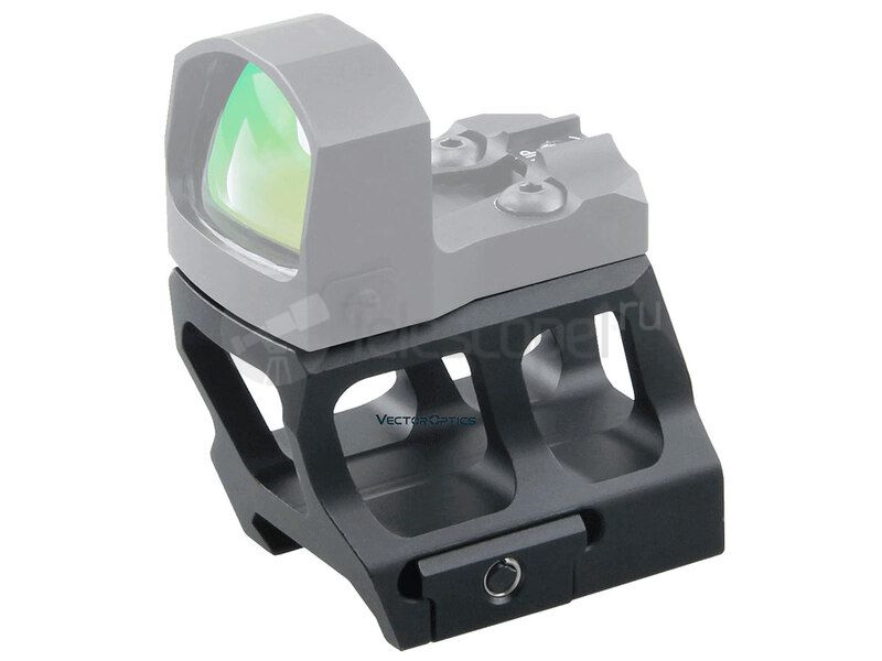 Кронштейн Vector Optics MAG Red Dot Lower 1/3 Co-Witness Cantilever Picatinny Riser Mount, высокий (SCRA-73)
