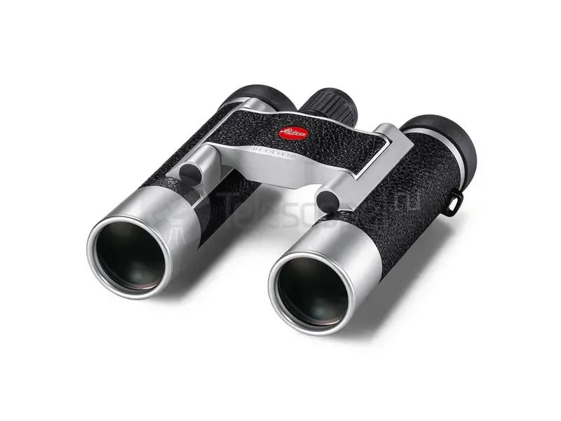 Бинокль Leica Ultravid 10x25 leathered, серебристый
