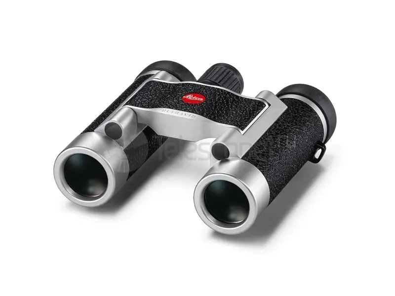 Бинокль Leica Ultravid 8x20 leathered, серебристый
