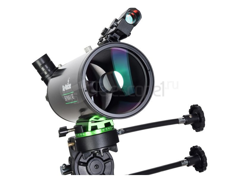 Sky-Watcher MAK90 StarQuest EQ1, с коллимационными винтами