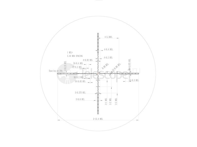 Veber Пневматика III 6-24X50 SF IR