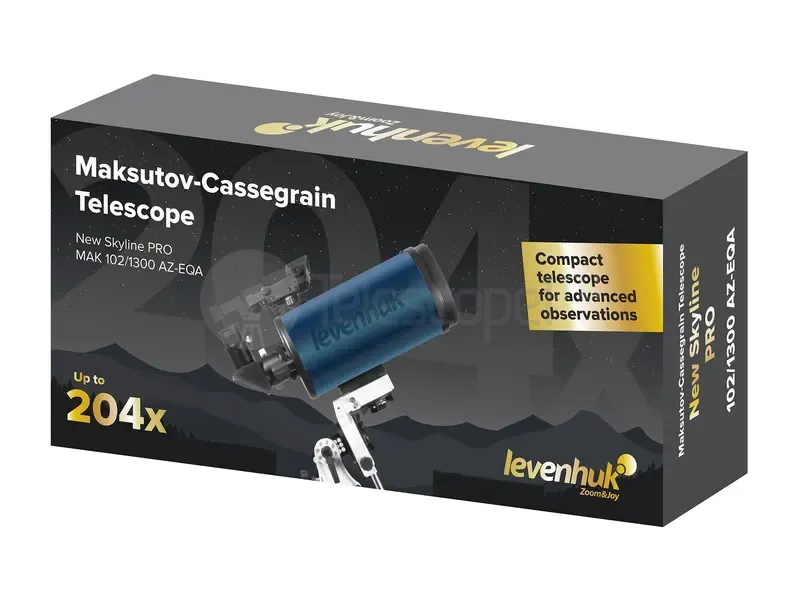 Телескоп Levenhuk New Skyline PRO MAK 102/1300 AZ-EQA