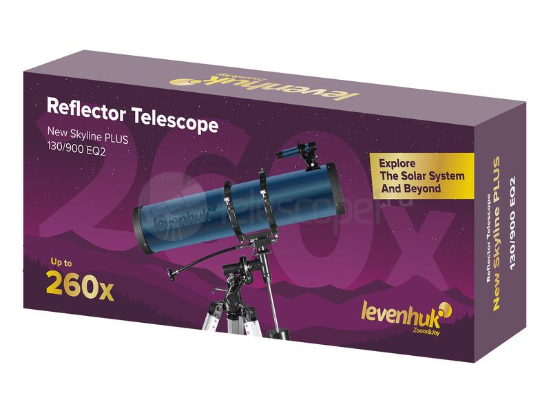 Телескоп Levenhuk New Skyline PLUS 130/900 EQ2