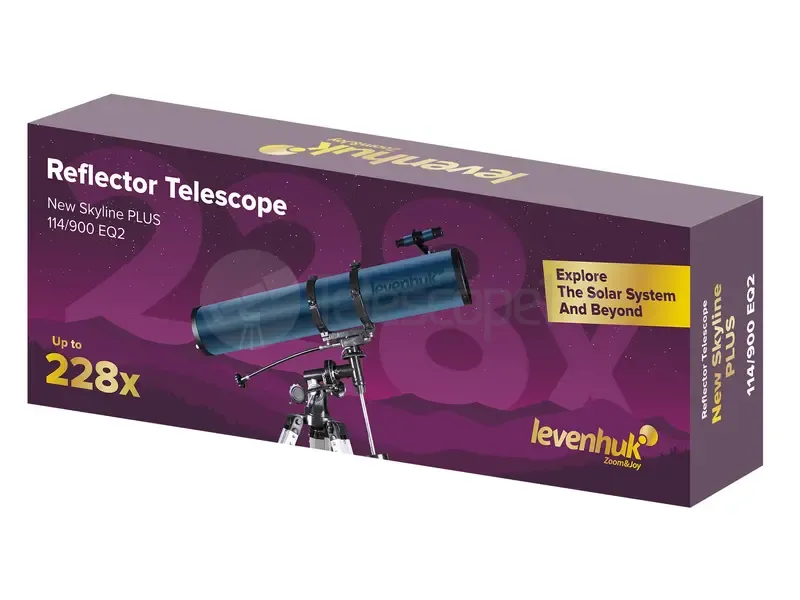 Телескоп Levenhuk New Skyline PLUS 114/900 EQ2