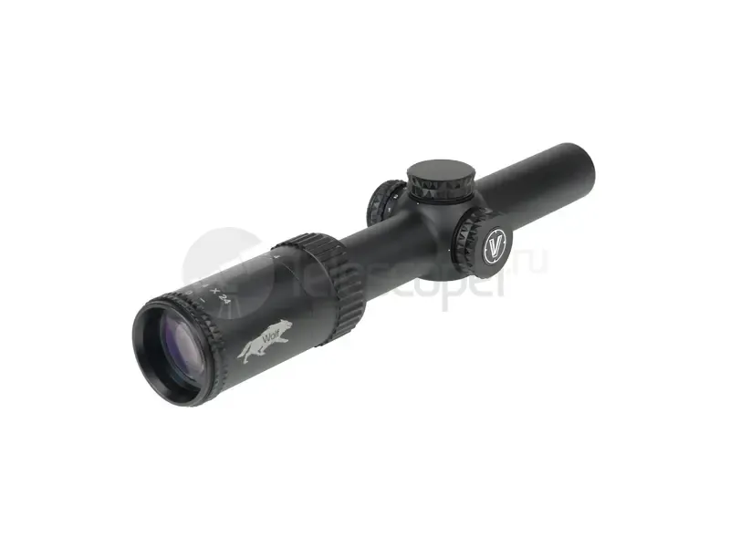 Оптический прицел Veber Wolf 1-4x24 GB FD07 Загонник