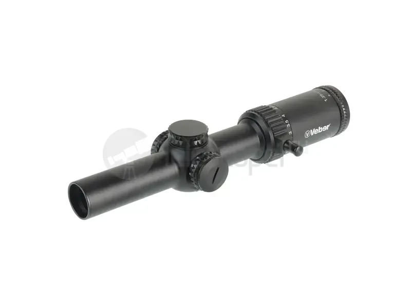 Оптический прицел Veber Wolf 1.25-4.5x26 IR FD07 Загонник