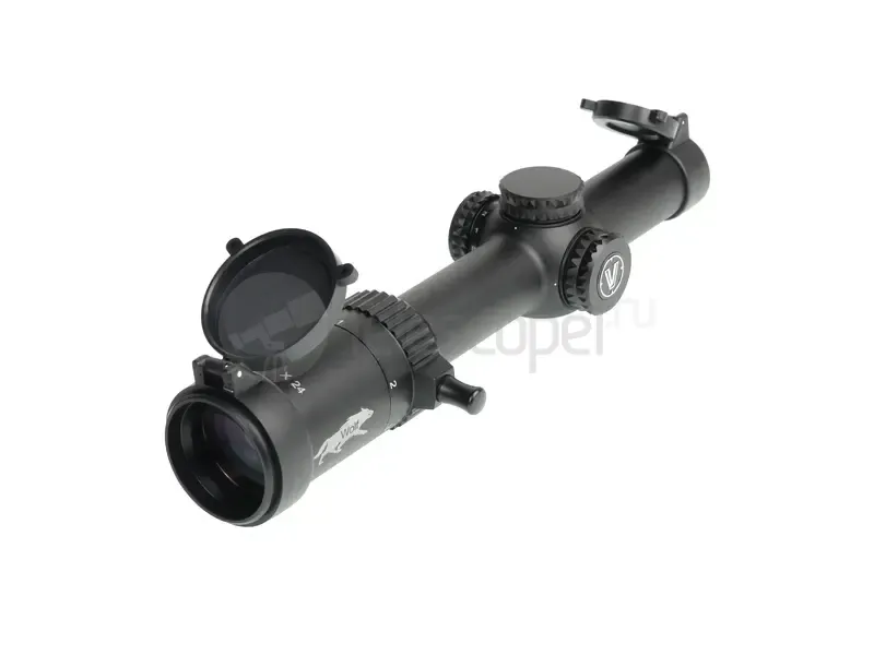 Оптический прицел Veber Wolf 1-6x24 GB FD07 Загонник
