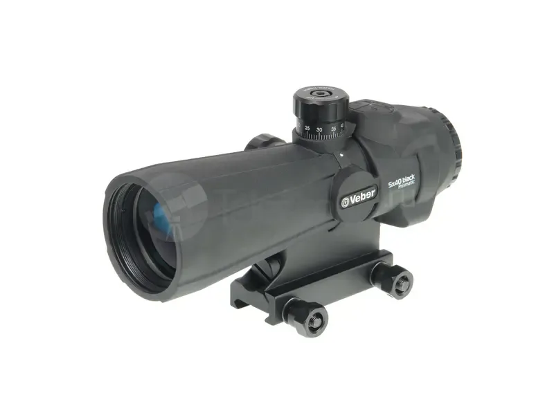 Призматический прицел Veber Wolf Prismatic 5x40 RGB