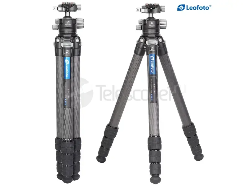 Штатив трипод Leofoto LS-324C+LH-40PCL CARBON (резьба 3/8)