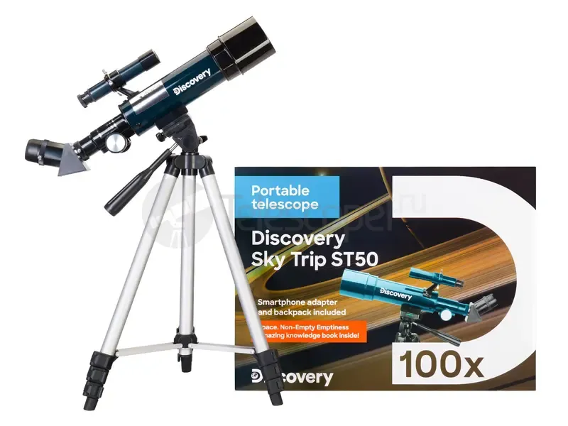 Телескоп Discovery Sky Trip ST50 с книгой