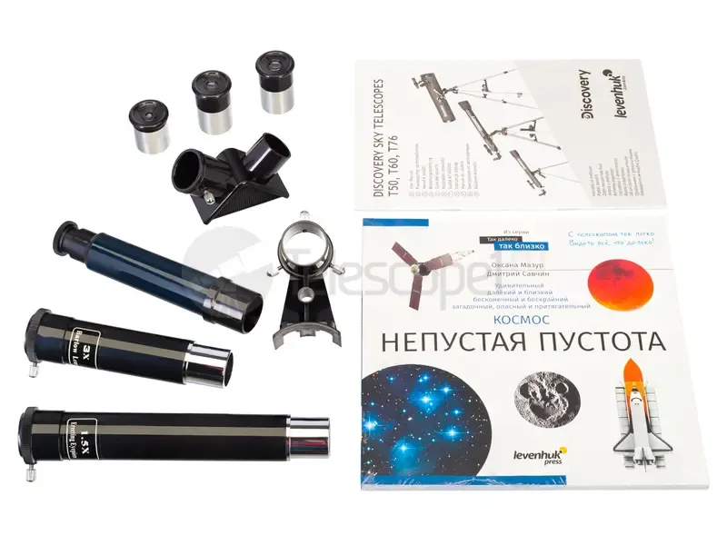 Телескоп Discovery Sky T60 с книгой
