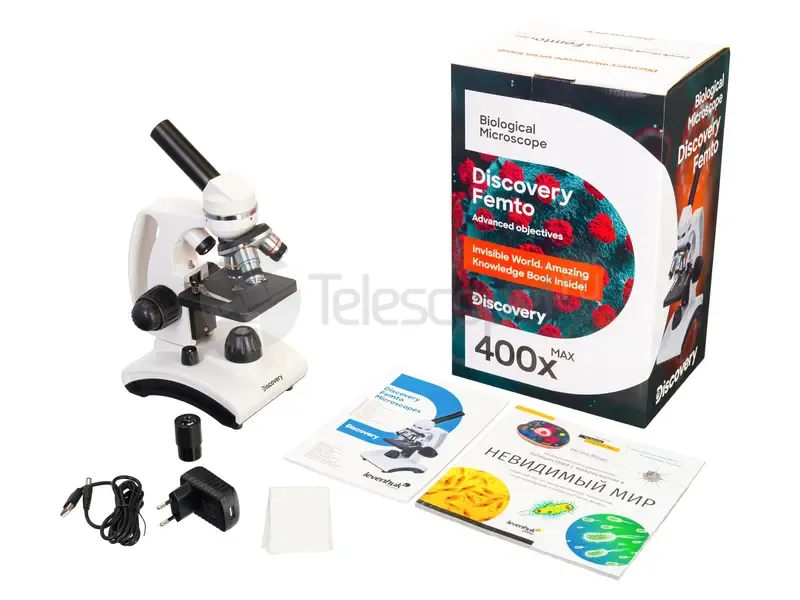 Микроскоп Discovery Femto Polar с книгой