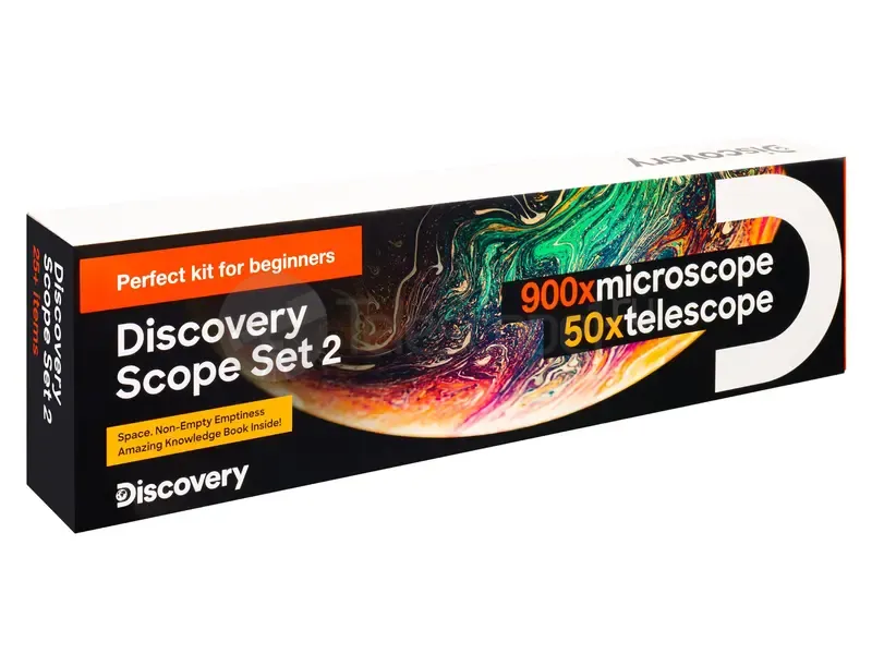 Микроскоп Discovery Scope 2 с книгой