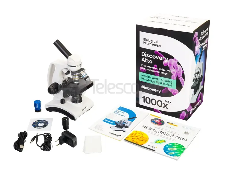 Микроскоп Цифровой Discovery Atto Polar с книгой