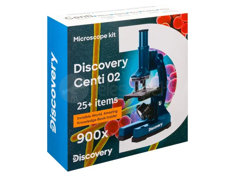 Микроскоп Discovery Centi 02 с книгой