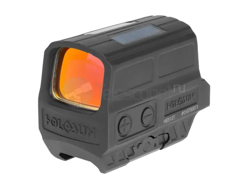 Коллиматорный прицел Holosun Enclosed Elite HE512T-RD, красная марка