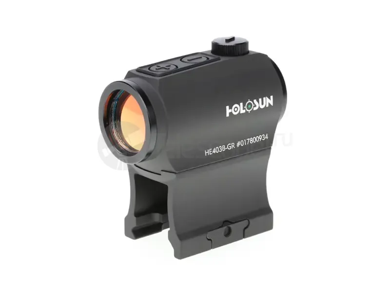Коллиматорный прицел Holosun Micro Elite HE403B-GR, зелёная марка