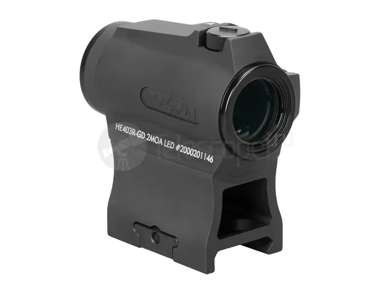 Коллиматорный прицел Holosun Micro Elite HE403R-GD, золотая марка