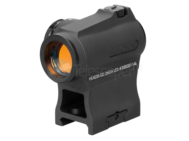 Коллиматорный прицел Holosun Micro Elite HE403R-GD, золотая марка