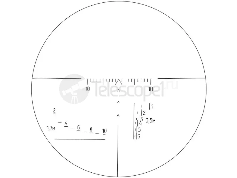 Оптический прицел БелОМО ПОСП 8x42 Pro