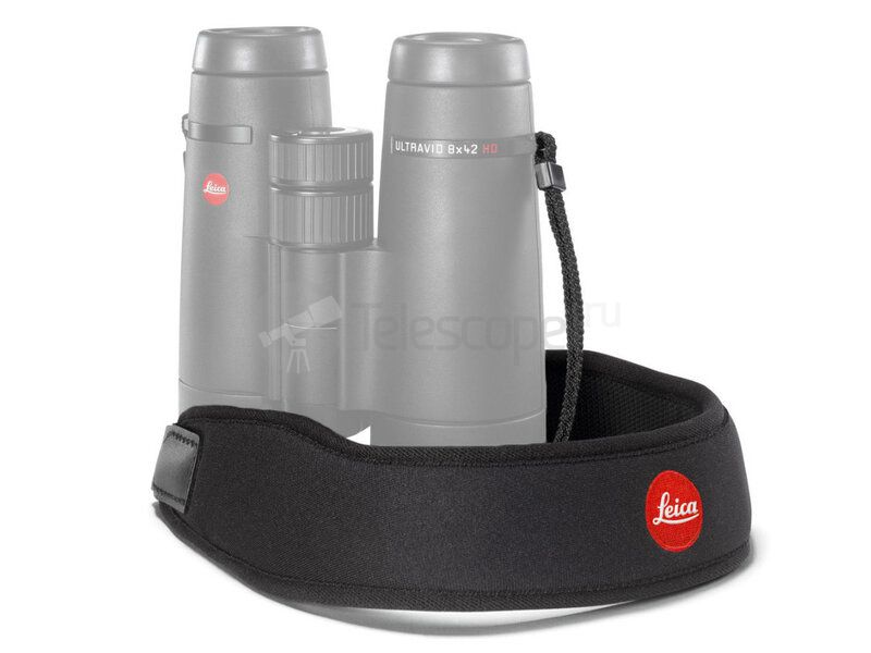Ремешок для бинокля Leica из неопрена, черный