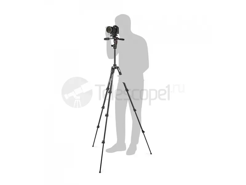 Штатив Manfrotto Befree MKBFRLA4BK-3W с головой 3-Way Live, алюминиевый