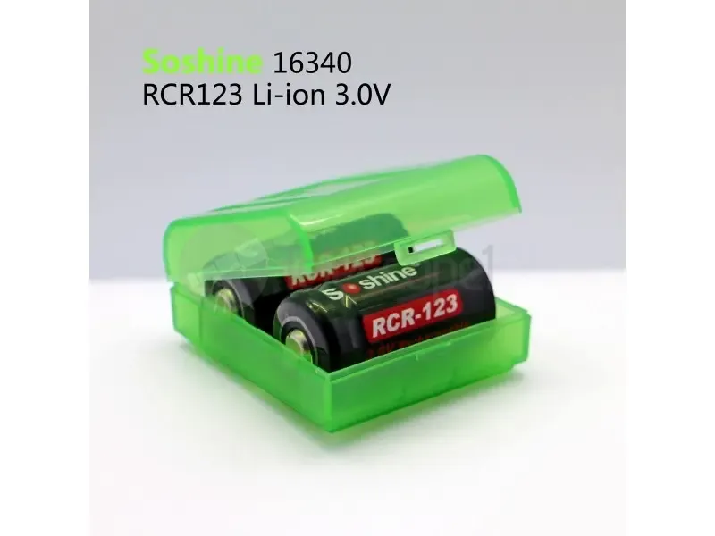 Аккумулятор Soshine RCR123/16340