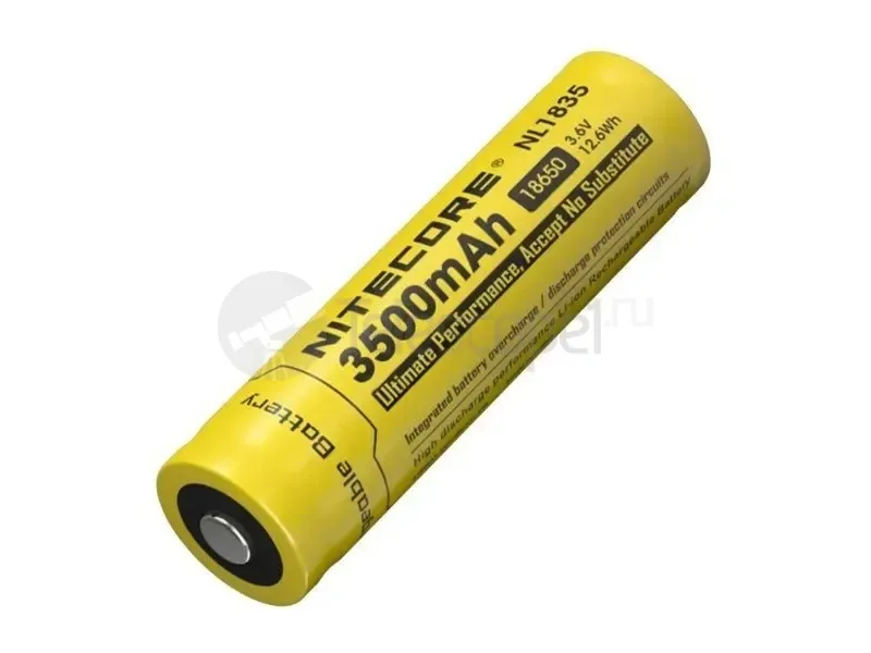 Аккумулятор Nitecore NL1835 18650 3.6v 3500mA