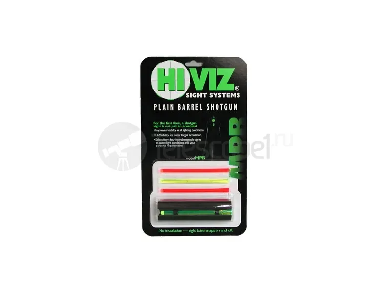 Оптоволоконная мушка Мушка HiViz Plain Barrel Sight наствольная